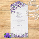 Buscar violeta boda invitaciones Para todos