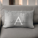 Buscar plateado cojines Para ella
