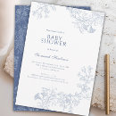 Buscar línea azul invitaciones Invitados