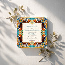 Buscar vintage de la turquesa invitaciones Para ellos
