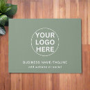 Buscar publicidad felpudos Logotipo comercial