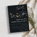 Buscar color de rosa gótico tarjetas Elegante