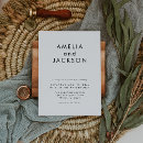 Buscar blanco y negro elegante boda invitaciones Limpio