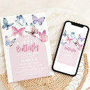 Buscar mariposas hermosas invitaciones Para niños