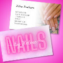 Buscar gel tarjetas de visita Salón de belleza
