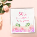 Buscar pink roses servilletas Ochenta