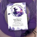 Buscar escoba de brujas invitaciones Octubre