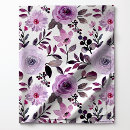 Buscar floral púrpura telas Primavera