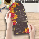 Buscar hojas de otoño invitaciones Para ellos