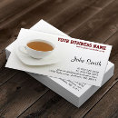 Buscar té tarjetas de visita Café