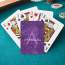 Buscar chispas barajas de cartas Morado