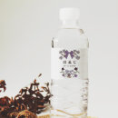 Buscar boda etiquetas botellas agua Monograma