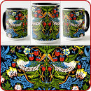 Buscar papel pintado tazas William morris