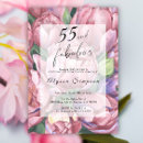 Buscar 55 años invitaciones Vintage