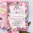 Buscar 70th birthday invitaciones Vintage