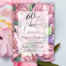 Buscar 60th birthday party invitaciones Rosa