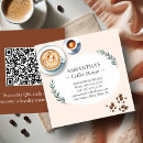 Buscar barista tarjetas de visita Moderno