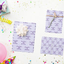 Buscar lavanda papel de regalo Nombre