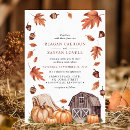 Buscar hojas de otoño invitaciones Prometida