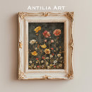 Buscar diseño floral antiguo posters General y unisex