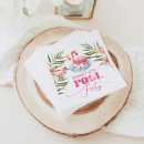 Buscar flamingo servilletas Cumpleaños