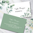 Buscar con acuarelas tarjetas de visita Floral