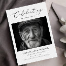 Buscar fúnebres elegantes invitaciones Celebración de la vida
