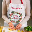 Buscar hueco delantales Feliz navidad