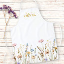 Buscar boho delantales Flores silvestres acuáticas