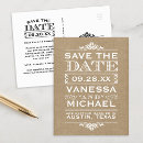 Buscar yute invitaciones Arpillera