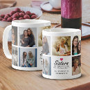 Buscar hermanas para siempre tazas Collage de fotos