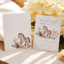 Buscar rocking horse invitaciones 5 º ducha