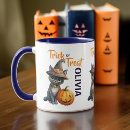 Buscar gato halloween tazas Para niños