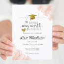 Buscar floral invitaciones graduacion Escuela de medicina