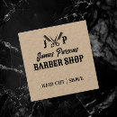 Buscar barberías tarjetas de visita Clientes