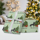 Buscar alemán papel de regalo Árbol de navidad