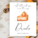 Buscar pastel de calabaza posters Ducha de bebé