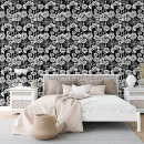 Buscar floral blanco y negro arte Para todos