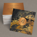 Buscar acrílico tarjetas de visita Pinceladas