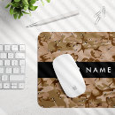 Buscar camuflaje marrón alfombrillas de raton Uniforme militar