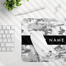 Buscar camuflaje gris alfombrillas de raton Monograma