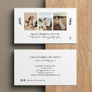 Buscar fotógrafo del boda tarjetas de visita Collage de fotos