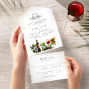 Buscar país vinícola invitaciones Acuarela
