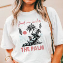 Buscar las palmas camisetas Para ella