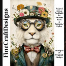 Buscar leones papel de seda Desacoplar