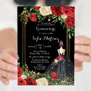 Buscar rojas y negras invitaciones Para todos