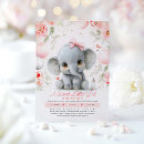 Buscar pink elephant invitaciones Cacahuete dulce