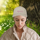 Buscar rosa claro gorras Elegante