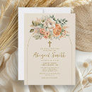 Buscar elegante invitaciones para bautizos Clásico