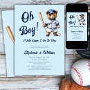 Buscar baseball invitaciones baby shower Para todos
